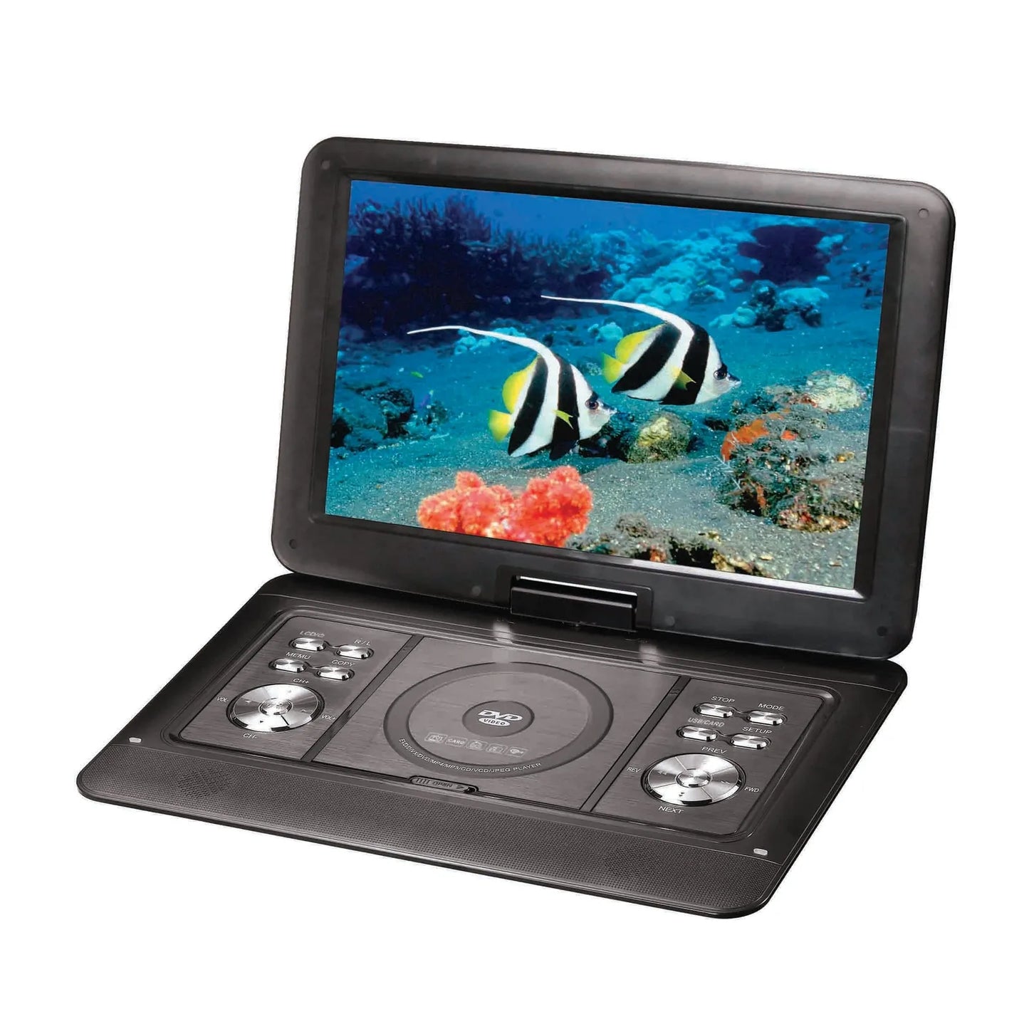 Lenoxx 15.4-inch Swivel Screen Portable DVD Player - PDVD1500