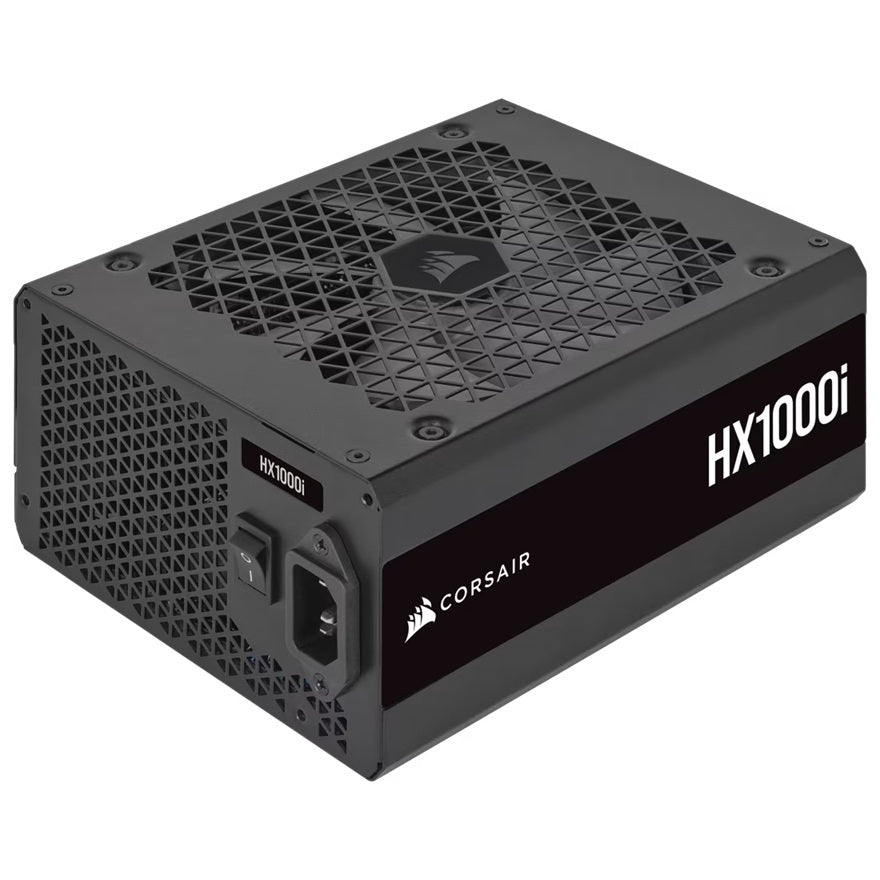 Corsair HX1000i Fully Modular Ultra-Low Noise Platinum ATX 1000W PC Power Supply (AU), 8x SATA, 2x EPS, 8x PATA, 5x PCIe, 140mm Fan Size, ATX12V 3.1, CP-9020259-AU