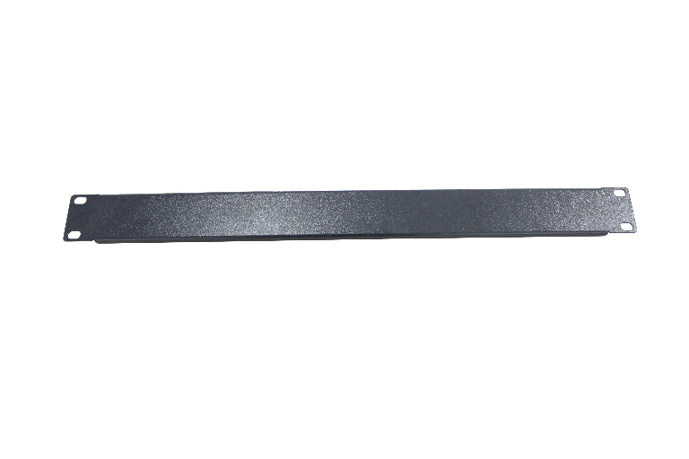LDR 1U 19' Blanking Panel - Rack Mountable 19' - Black Metal Construction, WB-CA-37-1U