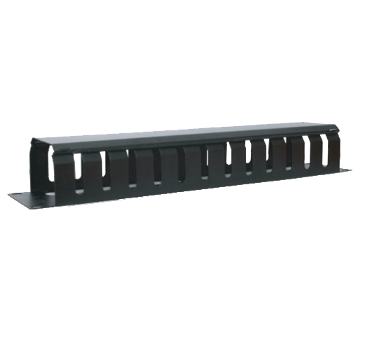 LDR 1U 19' Cable Management Rail 24 Slot Shallow (Plastic) - 1U, WB-CA-05