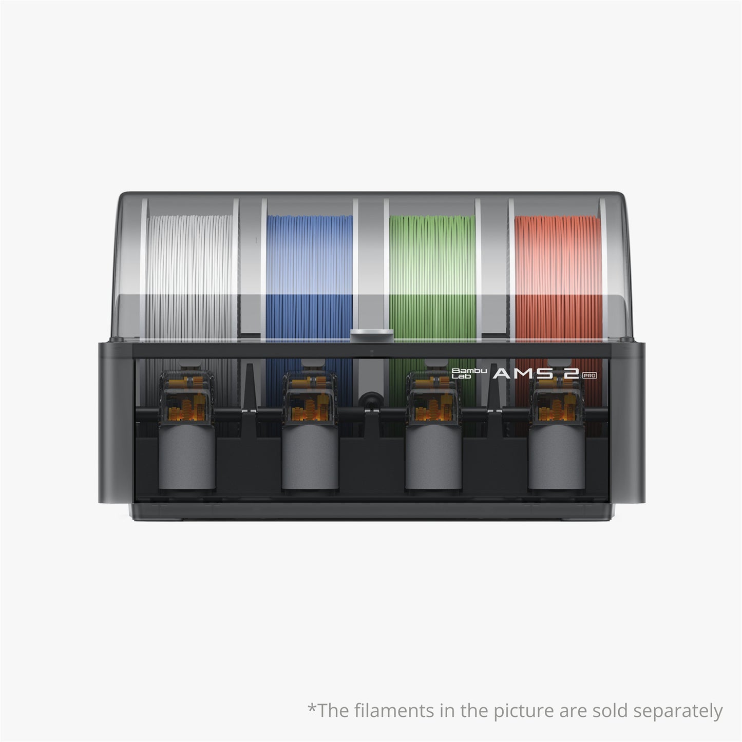 Bambu Lab AMS 2 Pro for P1, P2, X1, A1 and H2 Series 3D Printers