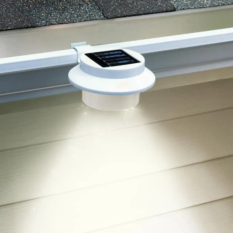 Lenoxx Solar Fence and Gutter Light White - SL7