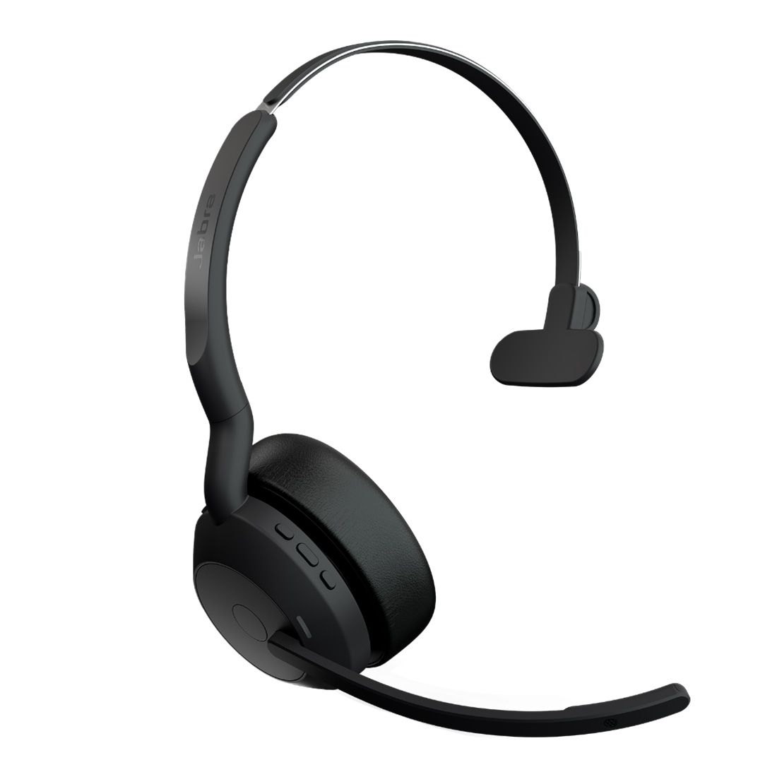 Jabra Evolve2 55, USB C, UC, Mono, Active Noise Cancellation (ANC), Link 380 Bluetooth® Adapter ,30m Wireless Range, 18 Hours Battery Life