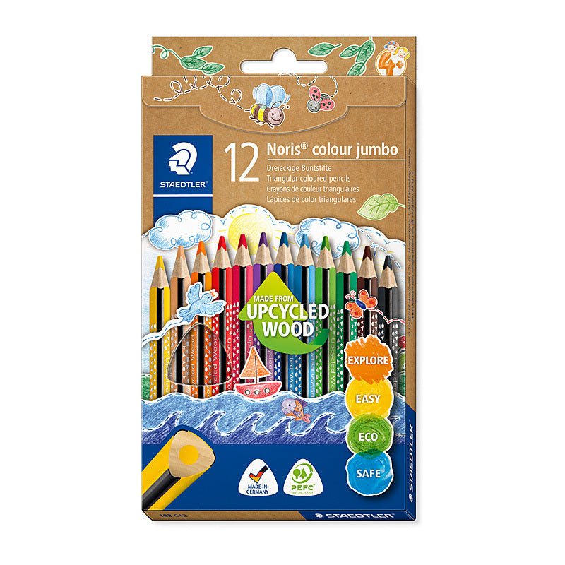 Staedtler Noris JumboCol Penc Bx12