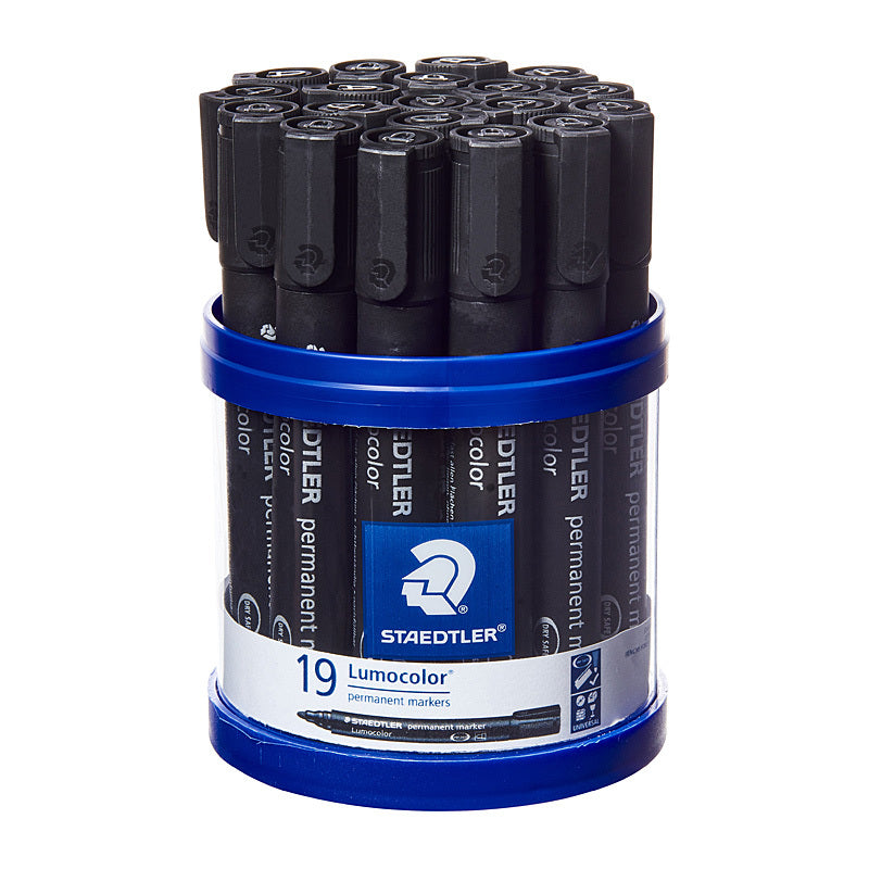 Staedtler PermMk 352 Bul Blk Cup19