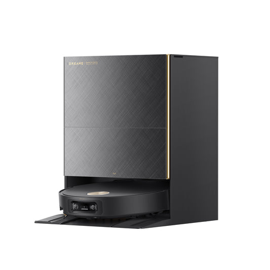 Dreame X60 Ultra DRE-X60U — robot vacuum right side profile showing retractable LiDAR sensor