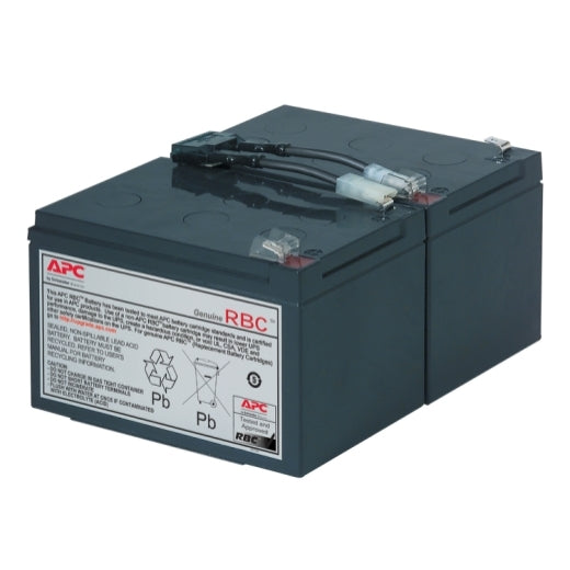 APC Replacement Battery Cartridge #6, Suitable For BP1000I, SMC1500I, SMC1500IC, STM1000I, SMT1000IC, RBC6