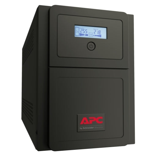 APC Easy UPS 1500VA/1050W Line Interactive UPS, Tower, 230V/10A Input, 6x IEC C13 Outlets, Lead Acid Battery, Network Slot, SMV1500CAI