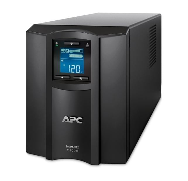 APC Smart-UPS C 1000VA/600W Line Interactive UPS, Tower, 230V/10A Input, 8x IEC C13 Outlets, Lead Acid Battery, SmartConnect Port, SMC1000IC