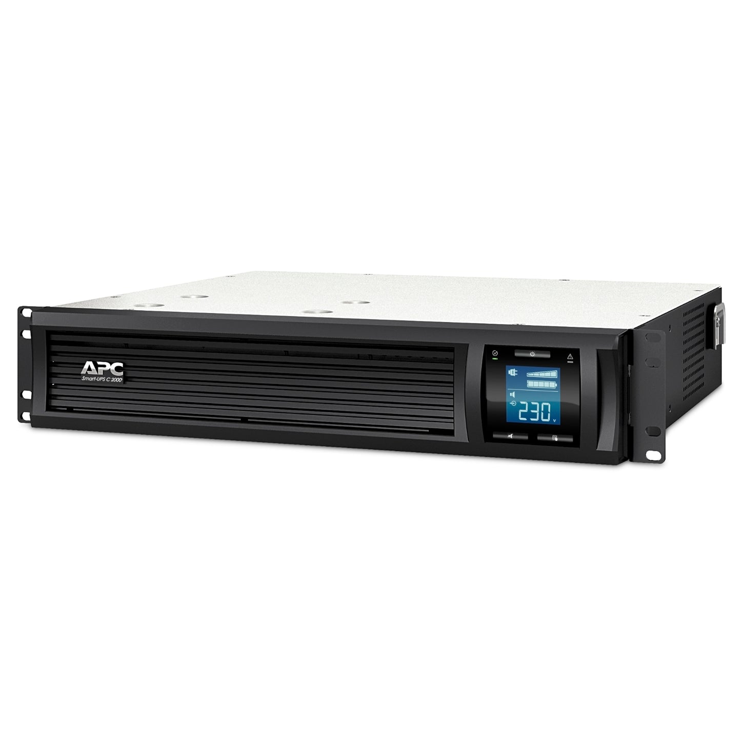APC Smart-UPS C 2000VA/1300W Line Interactive UPS, 2U Rackmount, 230V/16A Input, 6xIEC C13 Outlets, Lead Acid Battery, Graphic LCD, SMC2000I-2U