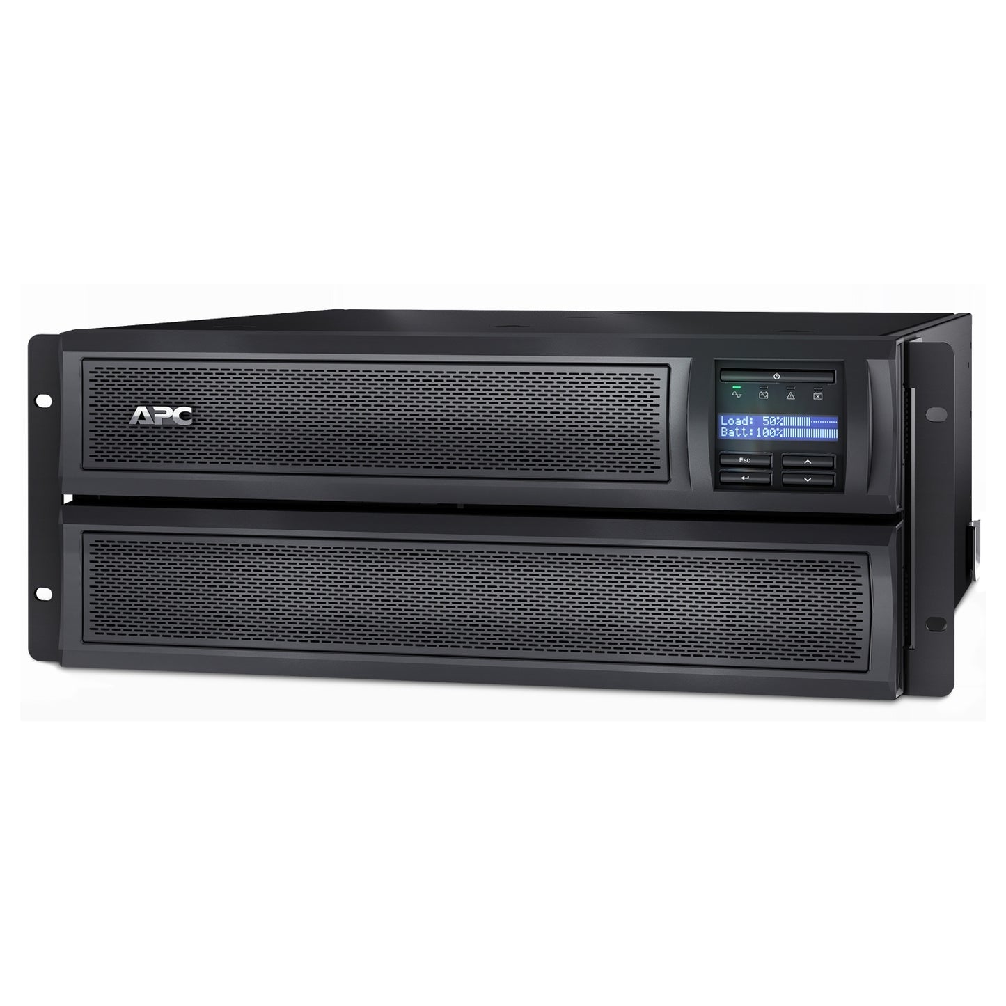 APC Smart-UPS X 3000VA/2700W Line Interactive UPS, 4U Rackmount, 230V/16A Input, 2x IEC C19 & 8x IEC C13 Outlets, Lead Acid Battery, SMX3000HV