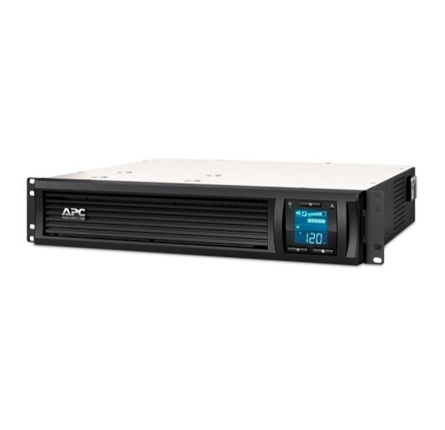 APC Smart-UPS C 1000VA/600W Line Interactive UPS, 2U Rackmount, 230V/10A Input, 4x IEC C13 Outlets, Lead Acid Battery, SmartConnect Port, Graphic LCD, SMC1000I-2UC