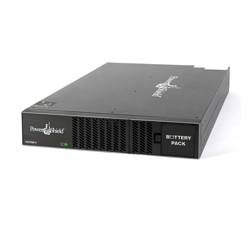 PowerShield Extended Battery Module for PSCRT3000, PSCERT2000 & PSCERT3000, 2U, 12 batteries, enhances runtime and reliability, PSRTBB12