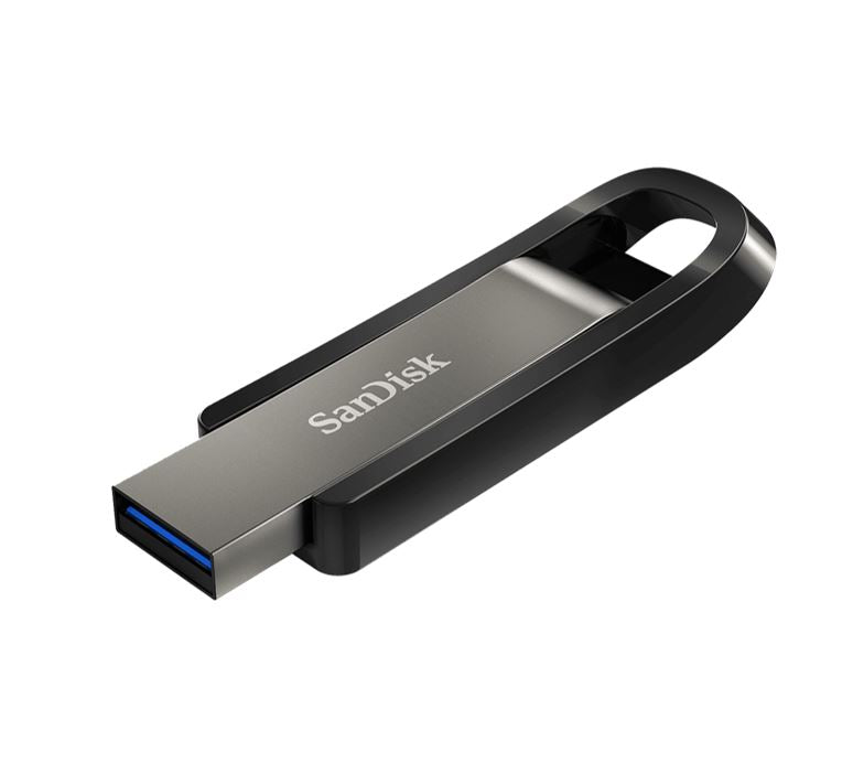 SanDisk 256GB Extreme GO USB3.2 Metal Flash Drive USB-A 400MB/s SecureAccess encryption software2 Lifetime Lifetime Warranty Black (LS), SDCZ810-256G-G46