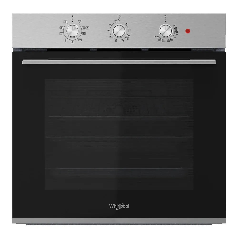 Whirlpool 60cm 71L Hydrolytic Multi-Function Built-In Oven Stainless Steel - W4OMK38HU0XA