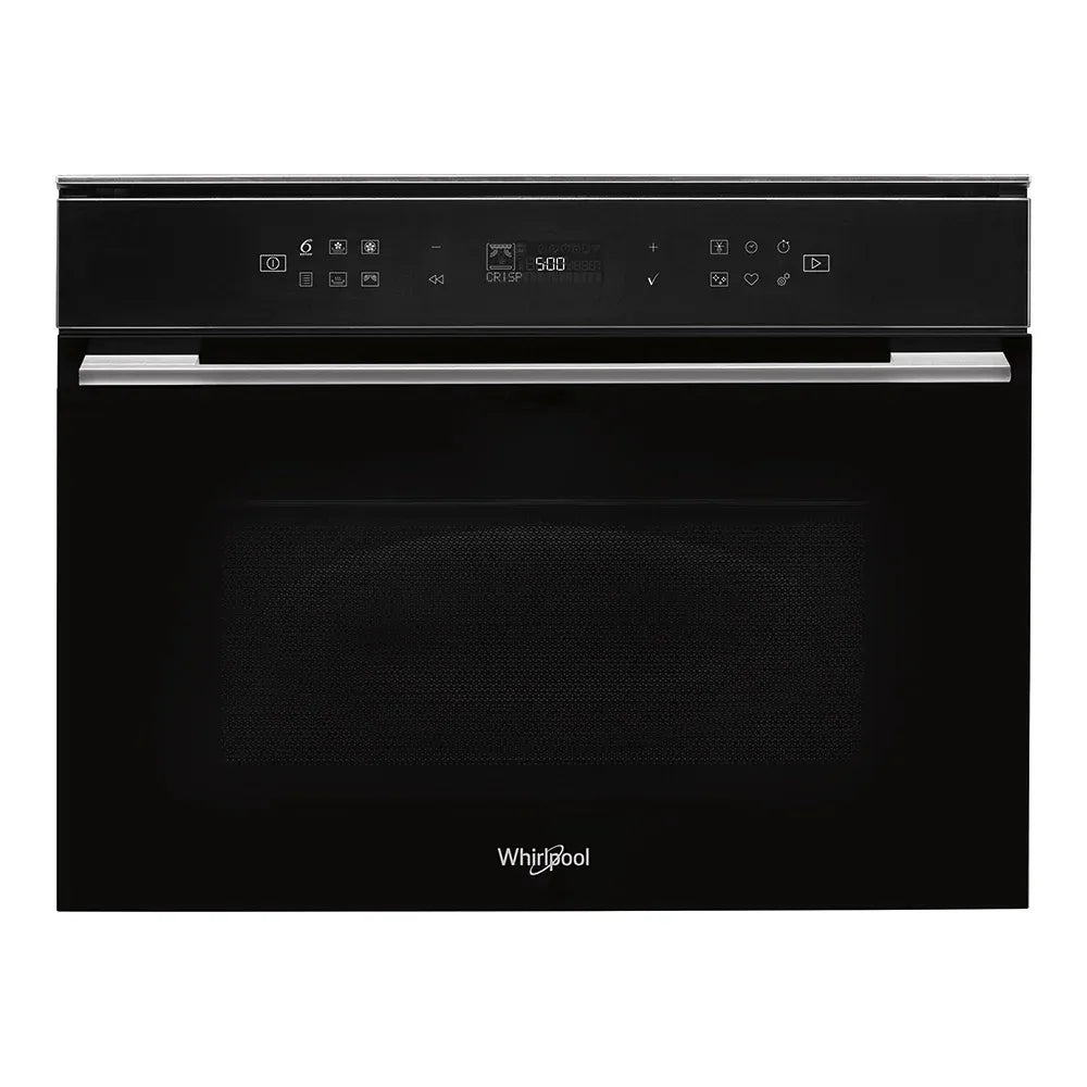 Whirlpool 45cm 6th Sense Combi Microwave Built-In Black - W7MWBLAUS