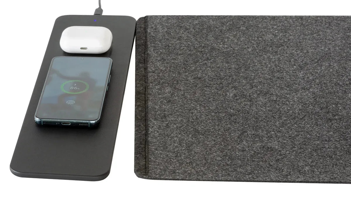 Lenoxx Wireless Charging Desk Mat - WCDM15