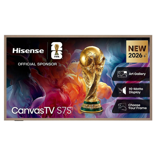 Hisense 75 Inch S7S Hi-QLED 4K CanvasTV 75S7SAU front view