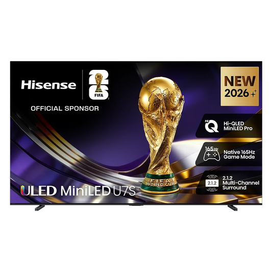 Hisense 100-inch ULED MiniLED U7QAU 4K QLED 165Hz Smart TV 100U7SAU