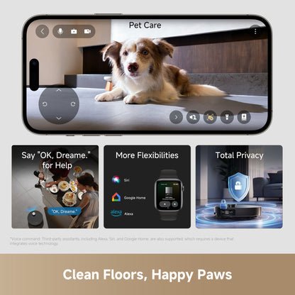 Dreame X60 Ultra DRE-X60U — app control scheduling and cleaning map