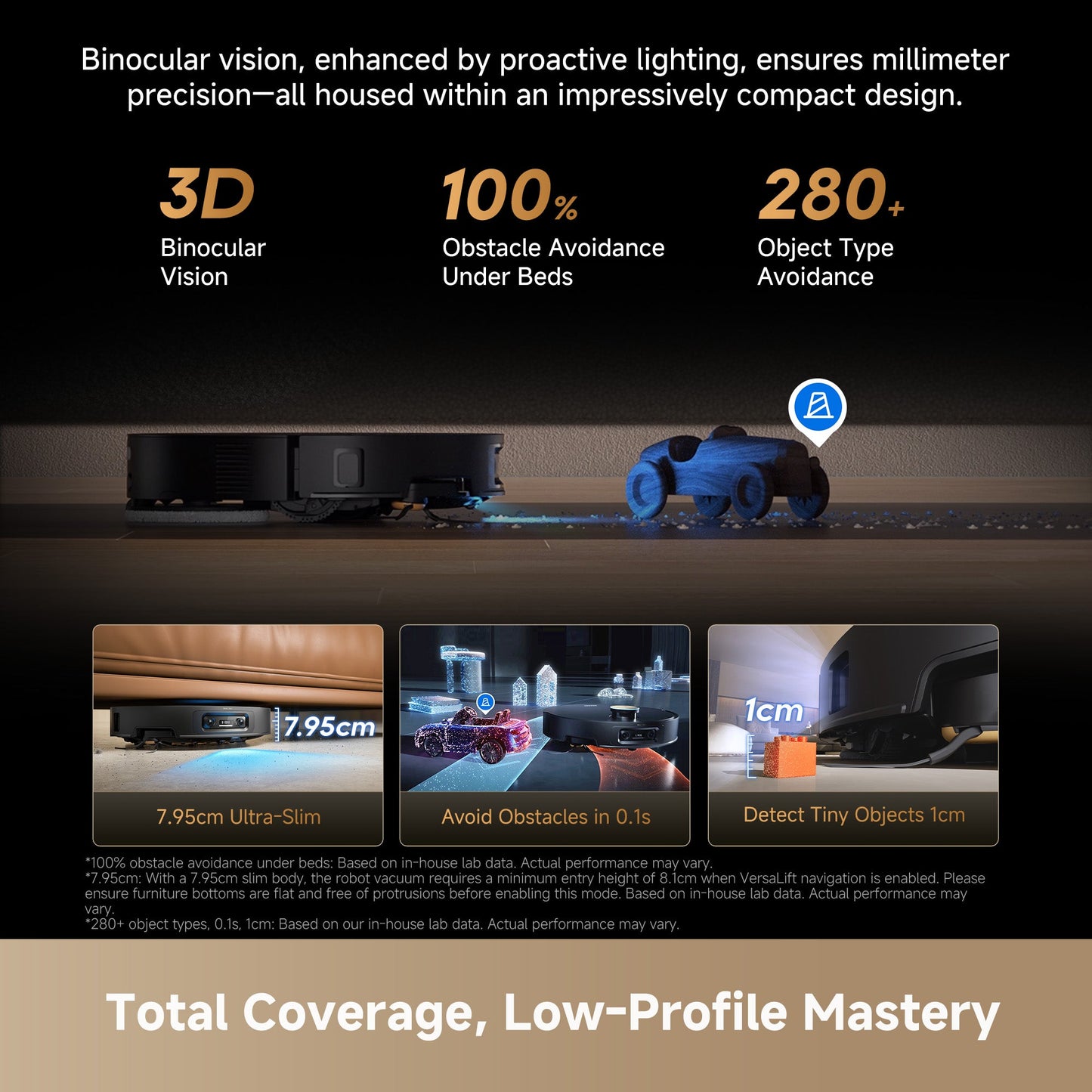 Dreame X60 Ultra DRE-X60U — total floor coverage cleaning path