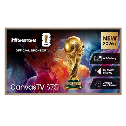 Hisense 55-inch S7S Hi-QLED 4K CanvasTV 55S7SAU