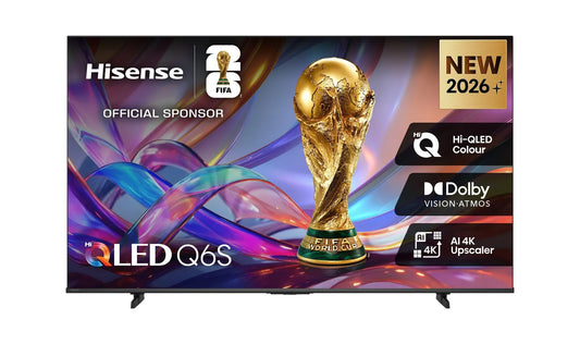 Hisense 75-inch Q6SAU 4K QLED Smart TV 75Q6SAU