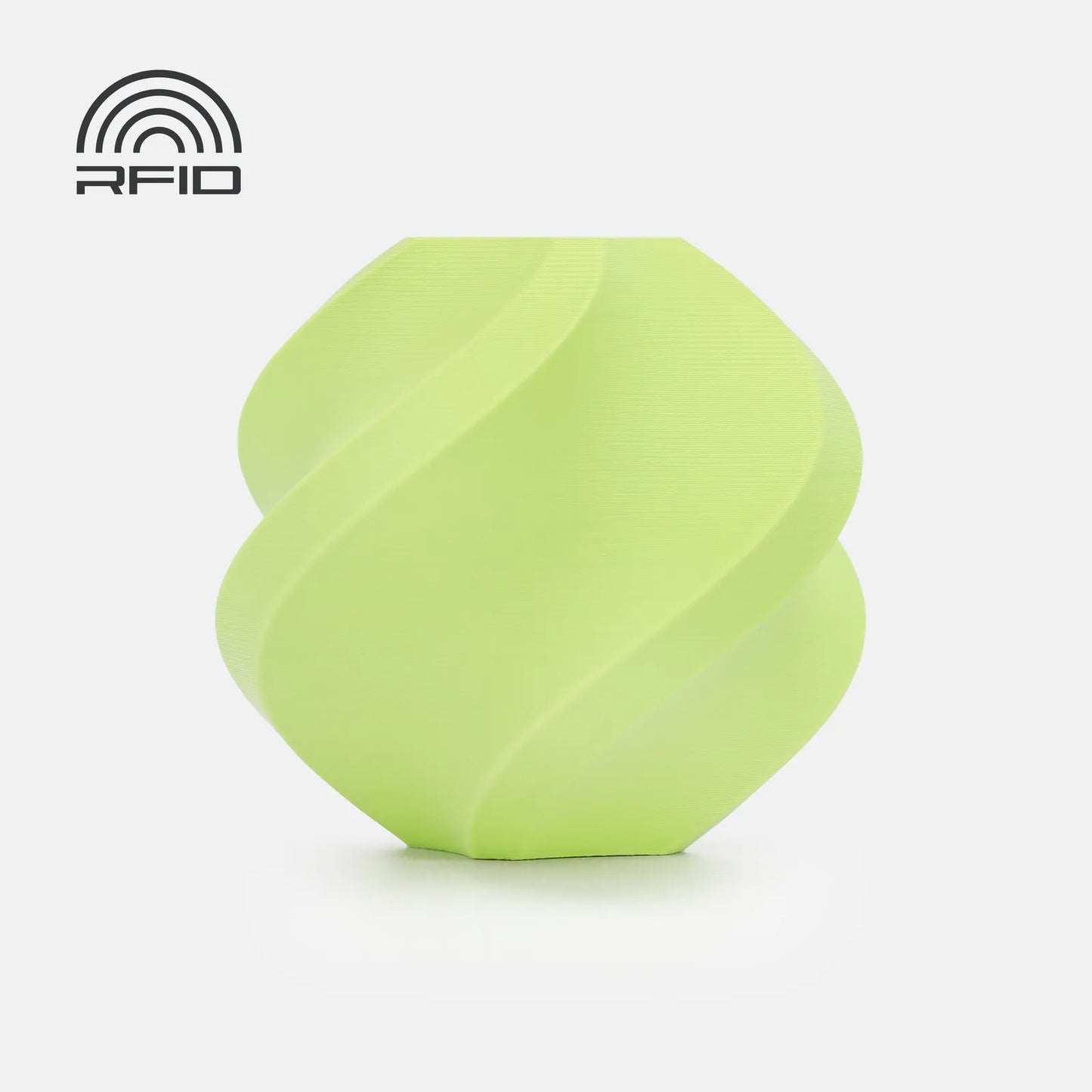 Bambu Lab Filament Refill Only PLA Matte Apple Green 11502 1.75mm 1KG