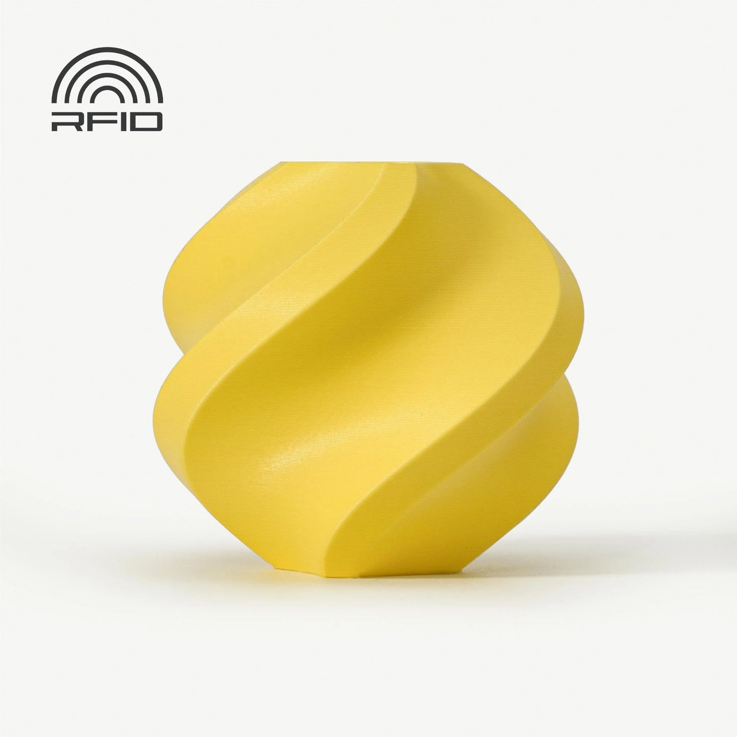 Bambu Lab 10 Pack Filament PLA Matte Lemon Yellow 11400 1.75mm 1KG with Spool