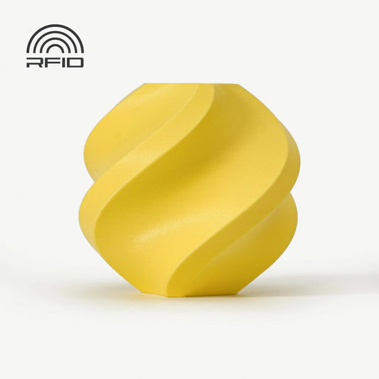 Bambu Lab 10 Pack Filament PLA Matte Lemon Yellow 11400 1.75mm 1KG with Spool