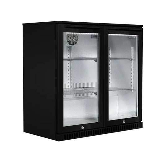 Husky 190L Double Door Alfresco Drinks Chiller - Stainless Steel ALF-C2-840