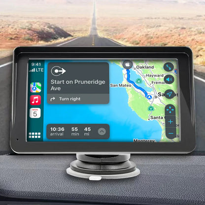 Kleva SmartPlay 7-inch HD Touch Screen Apple CarPlay and Android Auto - APPPLAY-01