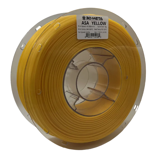 3D Meta ASA Yellow 1KG Spool ASA-YELLOW