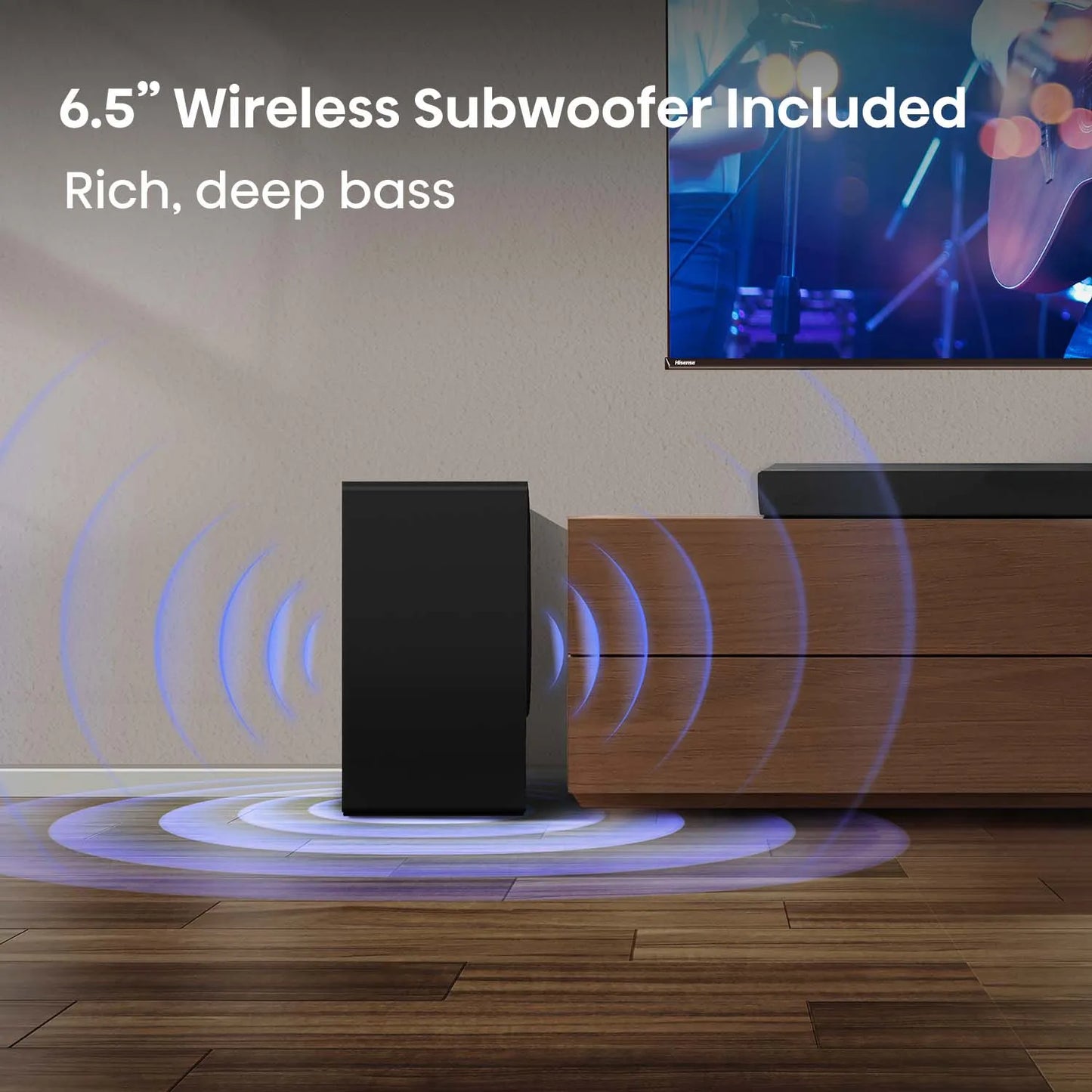 Hisense 5.1ch 580W Dolby Atmos Soundbar - AX5100Q