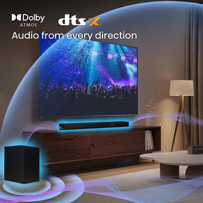 Hisense 5.1ch 580W Dolby Atmos Soundbar - AX5100Q