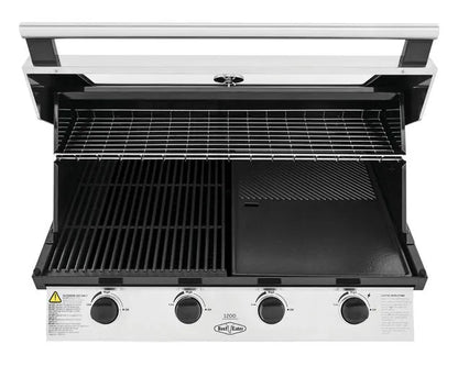 BeefEater 1200 Series 4-Burner Built-In BBQ Stainless Steel - BBG1240SB
