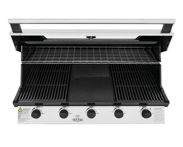 BeefEater 1200 Series 5-Burner Built-In BBQ Stainless Steel - BBG1250SB
