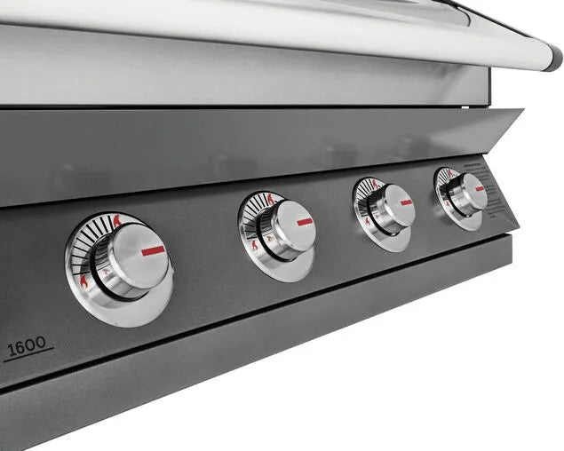 BeefEater 1600 Series 5-Burner Built-In BBQ Dark - BBG1650DA