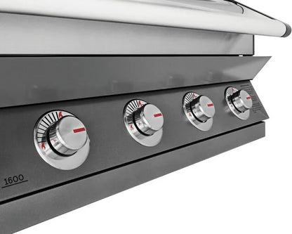 BeefEater 1600 Series 5-Burner Built-In BBQ Dark - BBG1650DA