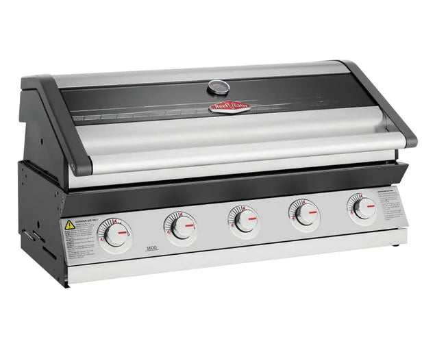 BeefEater 1600 Series 5-Burner Built-In BBQ Stainless Steel - BBG1650SA
