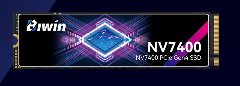 BIWIN NV7400-1TB-PCIe4.0 M.2 2280 up to 7400MB/s & 6500MB/s BNV740001TB-RGX - 5 Year Warranty