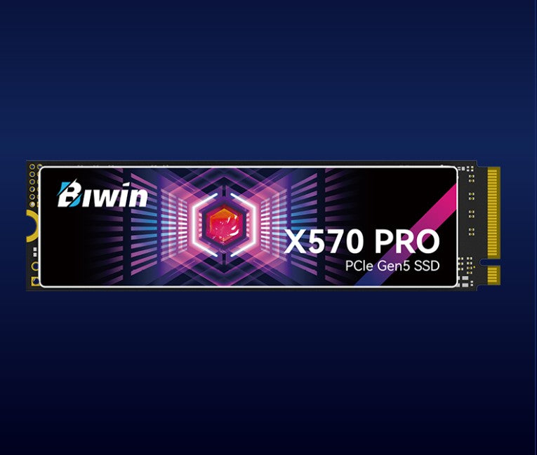 BIWIN Black Opal 8TB X570 PRO PCIe Gen5x4, NVMe 2280 Up to 14000/13000 MB/s BX570DN08TB-RGX - 5 Year Warranty