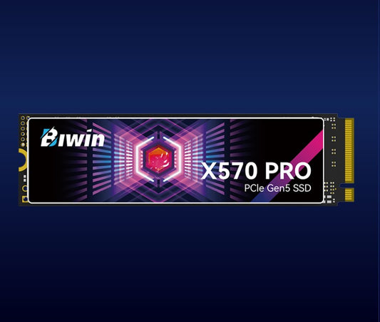 BIWIN Black Opal 8TB X570 PRO PCIe Gen5x4, NVMe 2280 Up to 14000/13000 MB/s BX570DN08TB-RGX - 5 Year Warranty