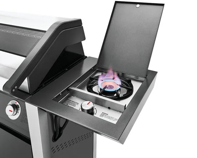 BeefEater 1600 Series 4-Burner BBQ with Side Burner and Trolley Dark - BMG1641DA