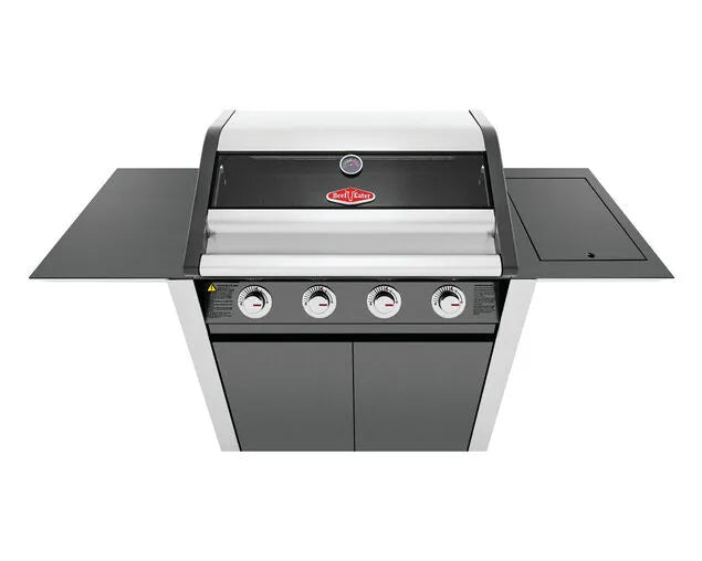 BeefEater 1600 Series 4-Burner BBQ with Side Burner and Trolley Dark - BMG1641DA