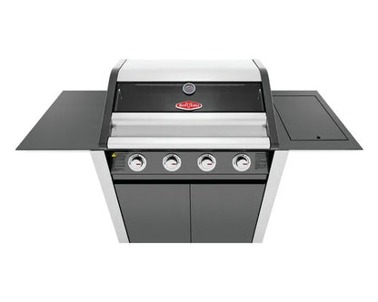 BeefEater 1600 Series 4-Burner BBQ with Side Burner and Trolley Dark - BMG1641DA