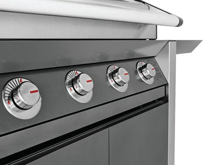 BeefEater 1600 Series 4-Burner BBQ with Side Burner and Trolley Dark - BMG1641DA