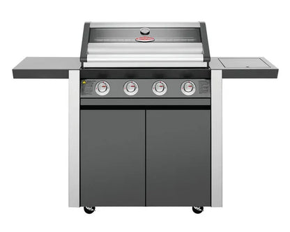 BeefEater 1600 Series 4-Burner BBQ with Side Burner and Trolley Dark - BMG1641DA
