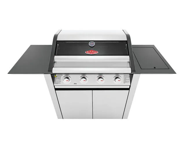 BeefEater 1600 Series 4-Burner BBQ with Side Burner and Trolley Stainless Steel - BMG1641SA