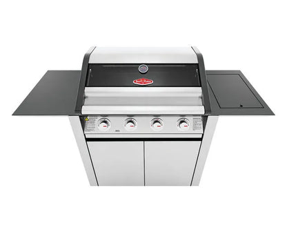 BeefEater 1600 Series 4-Burner BBQ with Side Burner and Trolley Stainless Steel - BMG1641SA
